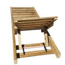  Ξαπλώστρα Ξύλινη Εμποτισμένη